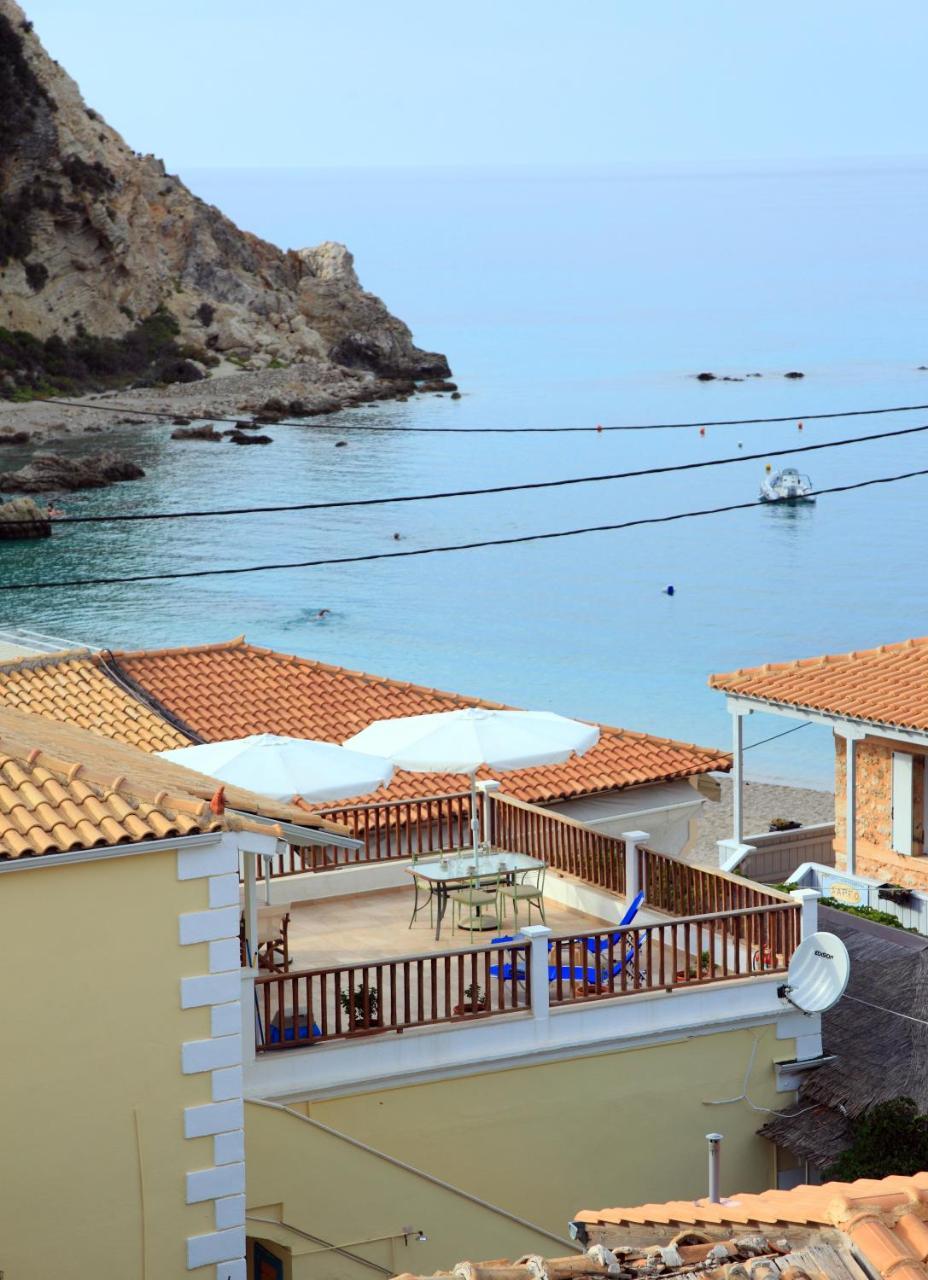 Lagadi Luxury Sea Side Apartamento Áyios Nikítas Exterior foto